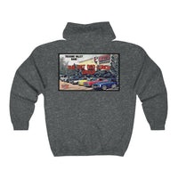 The Hot Rod Lunch Group Full Zip Hooded Sweatshirt