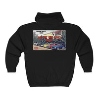 The Hot Rod Lunch Group Full Zip Hooded Sweatshirt